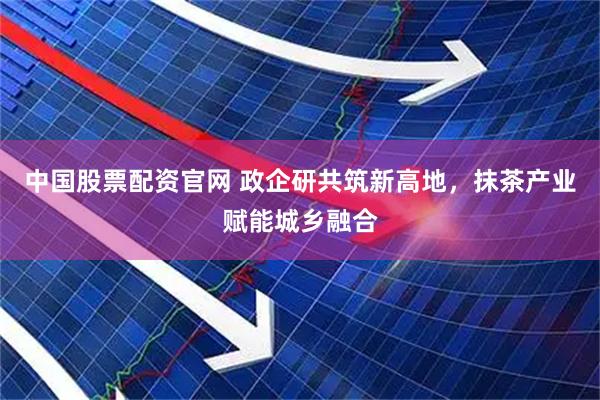 中国股票配资官网 政企研共筑新高地，抹茶产业赋能城乡融合